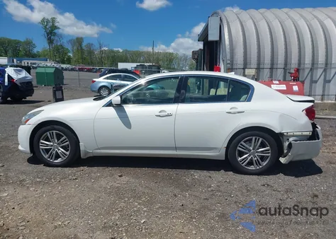 2010 Infiniti G37X из США, поврежденный, VIN JN1CV6AR0AM452963